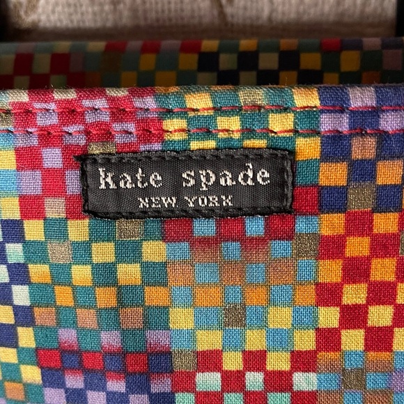 Kate Spade Mini Colorful Checkered Tote by Kate Spade - Picture 2 of 7